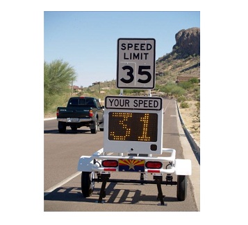 Radar Speed Control Trailer